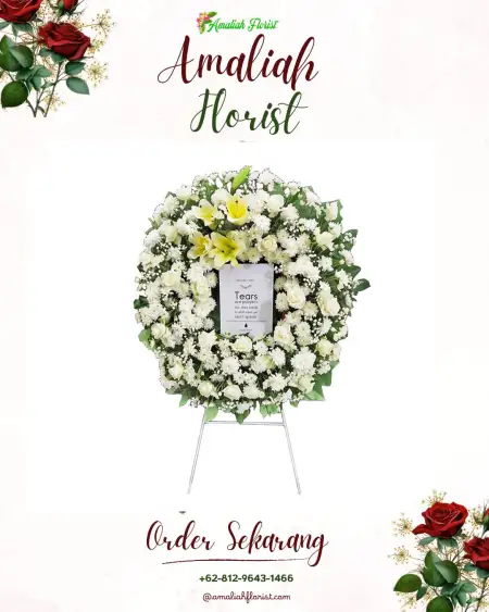 Krans Bunga Duka Sidorame Timur